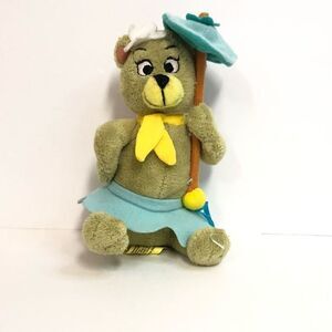 hanna barbera yogi bear cindy girlfriend plush umbrella 8 inch stuffed animal